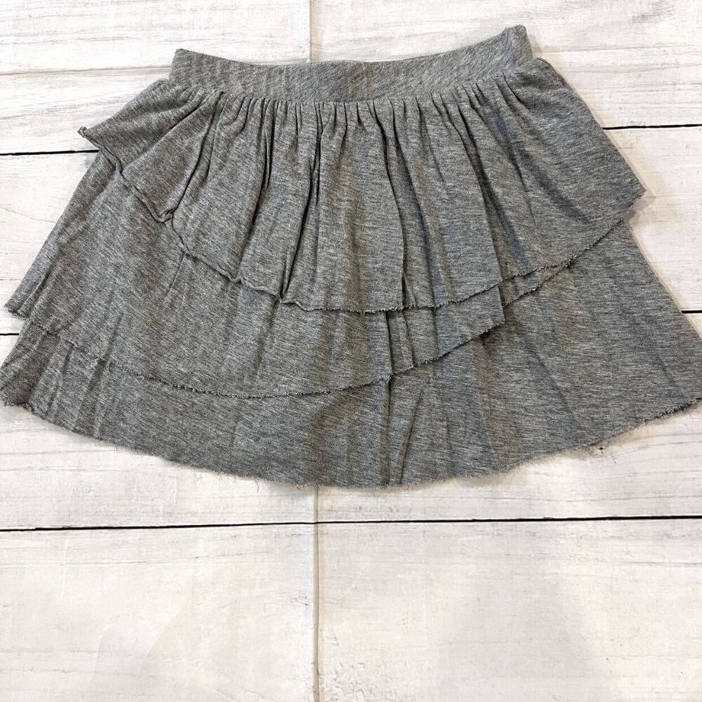 Gap Gray Tiered Skirt